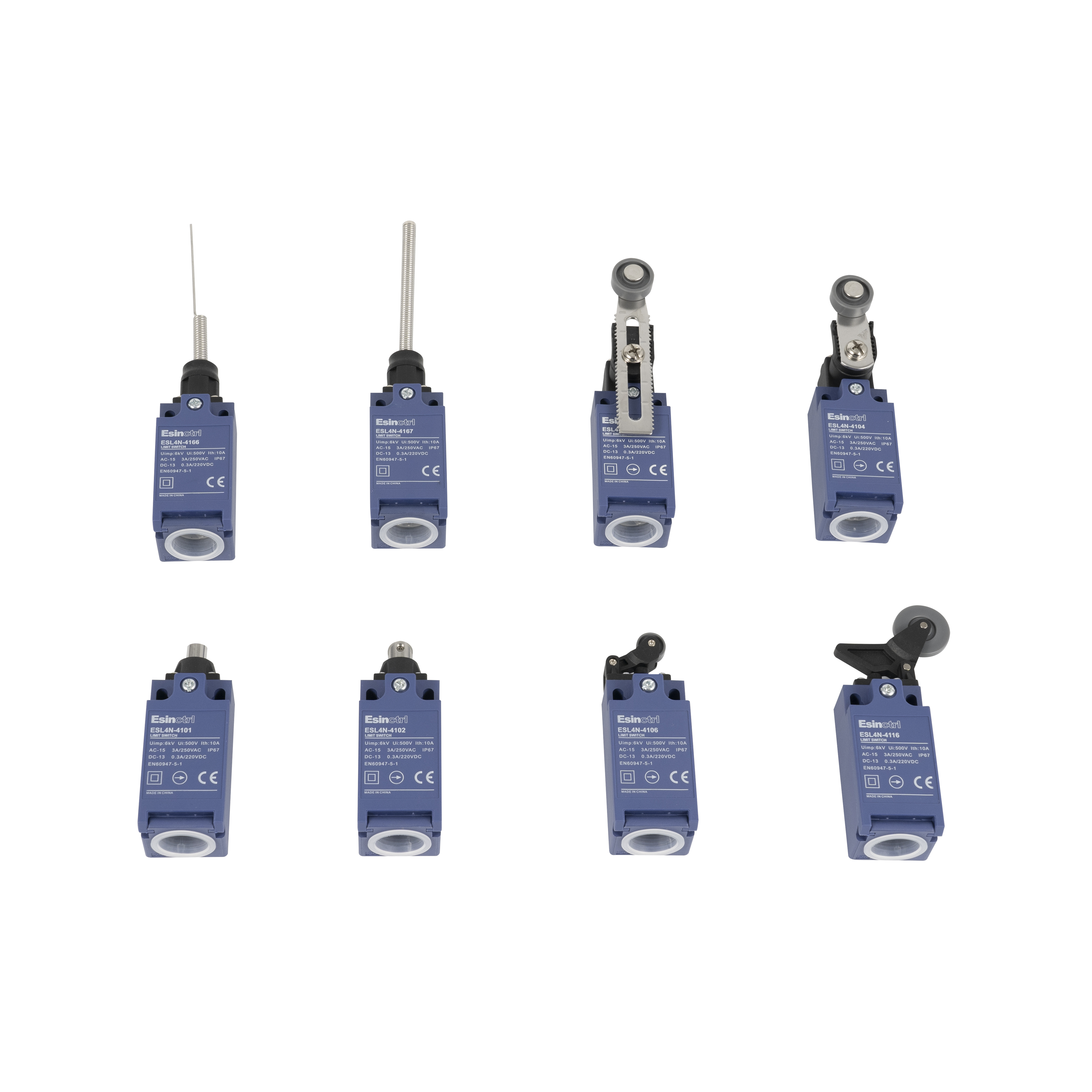 A Direct Opening Structure Three Contact Forms Limit Switch