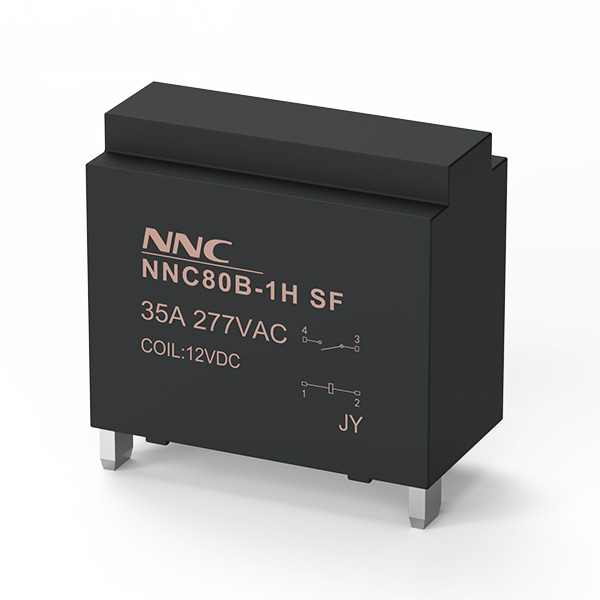 Contact Load Capacity with 35A Contact Gap More than 1.8mm Get the standard with RoHS NNC80B
