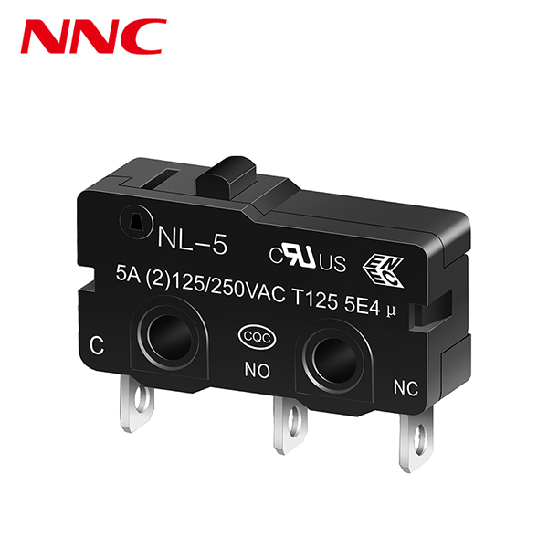 Tension Spring Structure Fast Action Compact Size Micro Switch