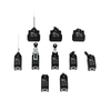 Double Circuit with Various Actuator Shapes Limit Switch