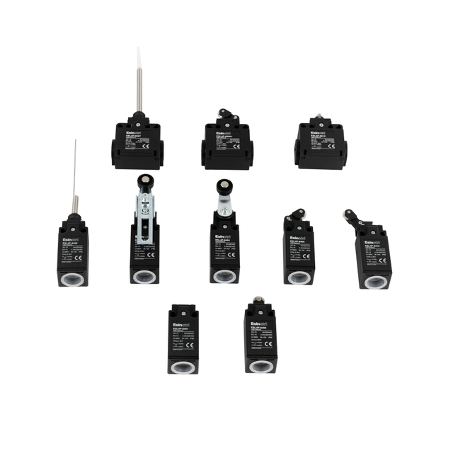 Double Circuit with Various Actuator Shapes Limit Switch