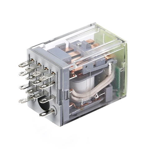 Miniature Lockable Test Button with LED Indicator MY4N