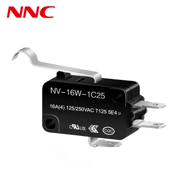 Up to 21A Switching Current Simulated Roller Lever Reliability Micro Switch