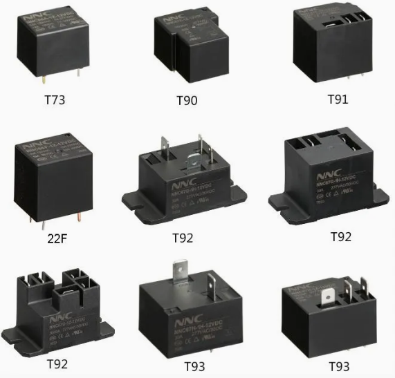 Electromagnetic High Reliability PCB Relay NNC66F (22F) with 4 Or 5 Pins