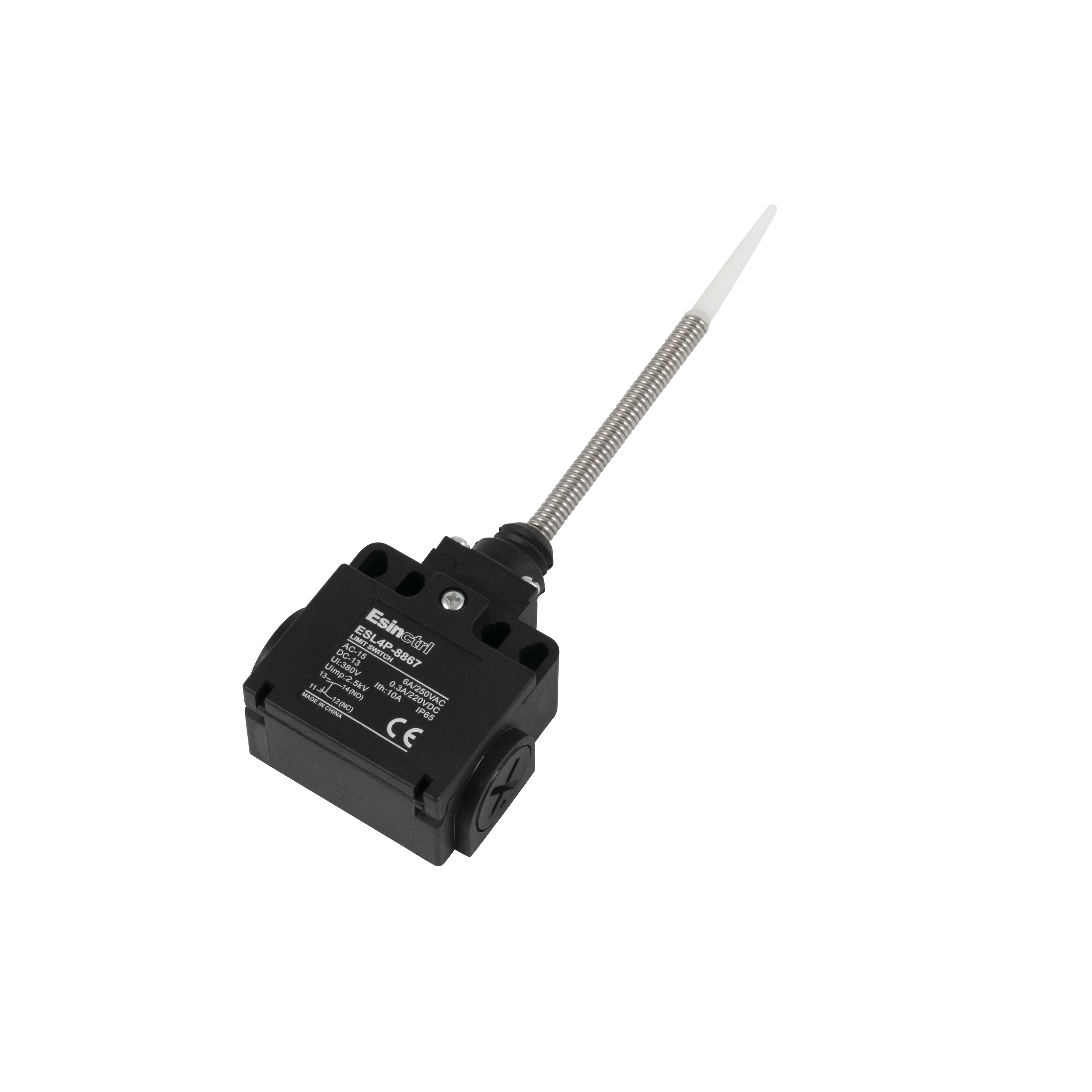 Double Circuit with Various Actuator Shapes Limit Switch