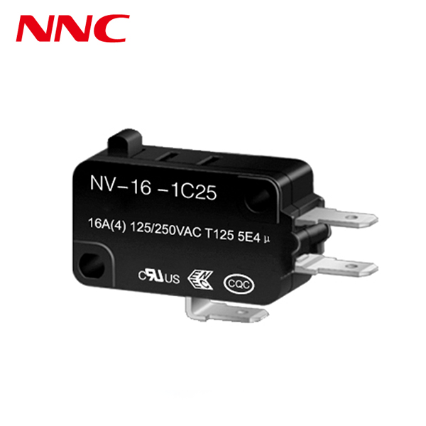 Up to 21A Switching Current Pin Plunger High Reliability Micro Switch 