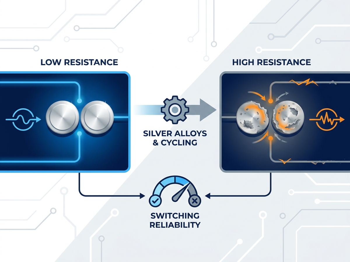 Relay Contact Materials and Silver Alloys